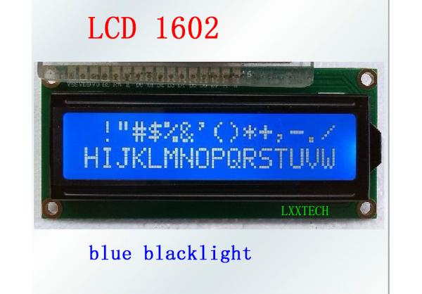 LCD1602 blue screen with backlight LCD display 1602A-5v