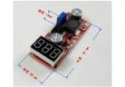  DC-DC adjustable power supply module, LM2596 voltage regulator module with voltage meter with digita factory