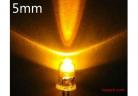  5mm Ultra Bright Round Yellow Light LED Diode