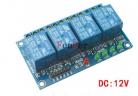 Relay&Relay Module 4-channel relay module expansion board low-level trigger 5V/9V/12V/24V Arduino factory