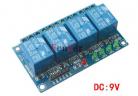 Relay&Relay Module 4-channel relay module expansion board low-level trigger 5V/9V/12V/24V Arduino factory
