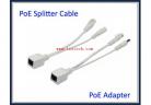 POE INJECTOR CABLE SPLITTER, PASSIVE POE CABLE KITS  