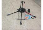 Aircraft& Flight controller parts ATG 700-X6-AL Glass Fiber Folding Frame Hex Rotor Hexa Multicopter  factory