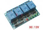 Relay&Relay Module 4 channel relay module with opto isolation, expansion boards low level trigger 5V/9V/12V/24V factory