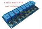 Relay&Relay Module 8-channel relay module with opto isolation, support AVR/51/PIC microcontroller factory