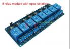 Relay&Relay Module 8-channel relay module with opto isolation, support AVR/51/PIC microcontroller factory