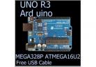 100% Brand New Funduino UNO R3 MEGA328P ATMEGA16U2 1UNO R3 + 1 USB Cable