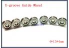 U-groove Guide Wheel For 3D Printer Extruder Size 4*13*4mm