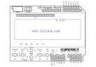 LCD Module LCD Keypad Shield LCD1602 Module Display For Arduino ATMEGA328 ATMEGA2560 raspberry pi UNO yellow an factory