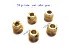 3D Printer Accessories New RepRap 3D printer extruder gear 21teeth bore 5mm outer dia 11mm length 11mm modulus0.4 factory