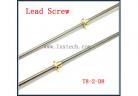 RepRap 3D Printer T8-2-D8 Lead Screw Dia 8MM Thread 8mm Length 300mm with Copper Nut 