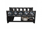 Rig frame 6GPU Rack Aluminum Case Computer Open Air Frame factory
