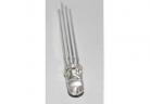 LEDs 5MM F5 full-color light-emitting diodes, ultra bright red, green and blue beads of female legs in tr factory