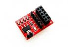 3.3V adapter board wireless module wireless module supporting 24L01 machines using smart car